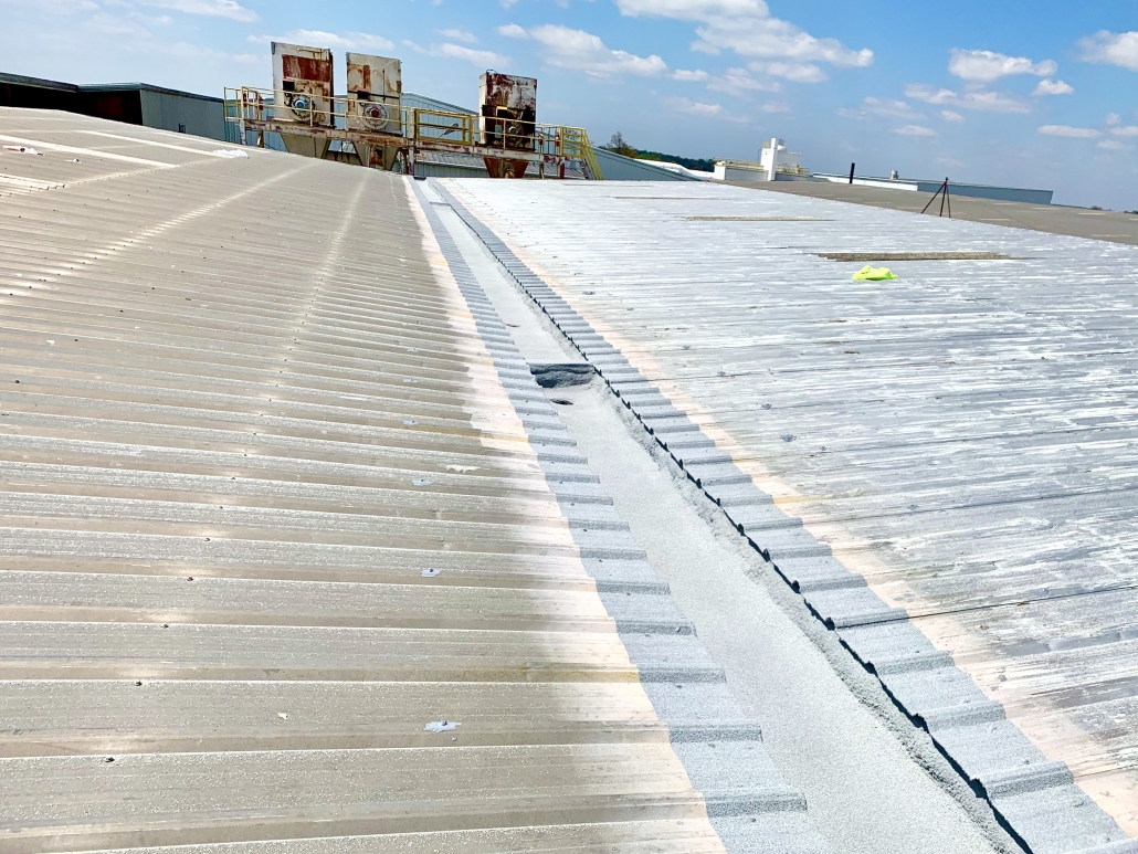 Valley Gutter Repair | Metal Roof - Spray-Tec Commercial Roofing ...