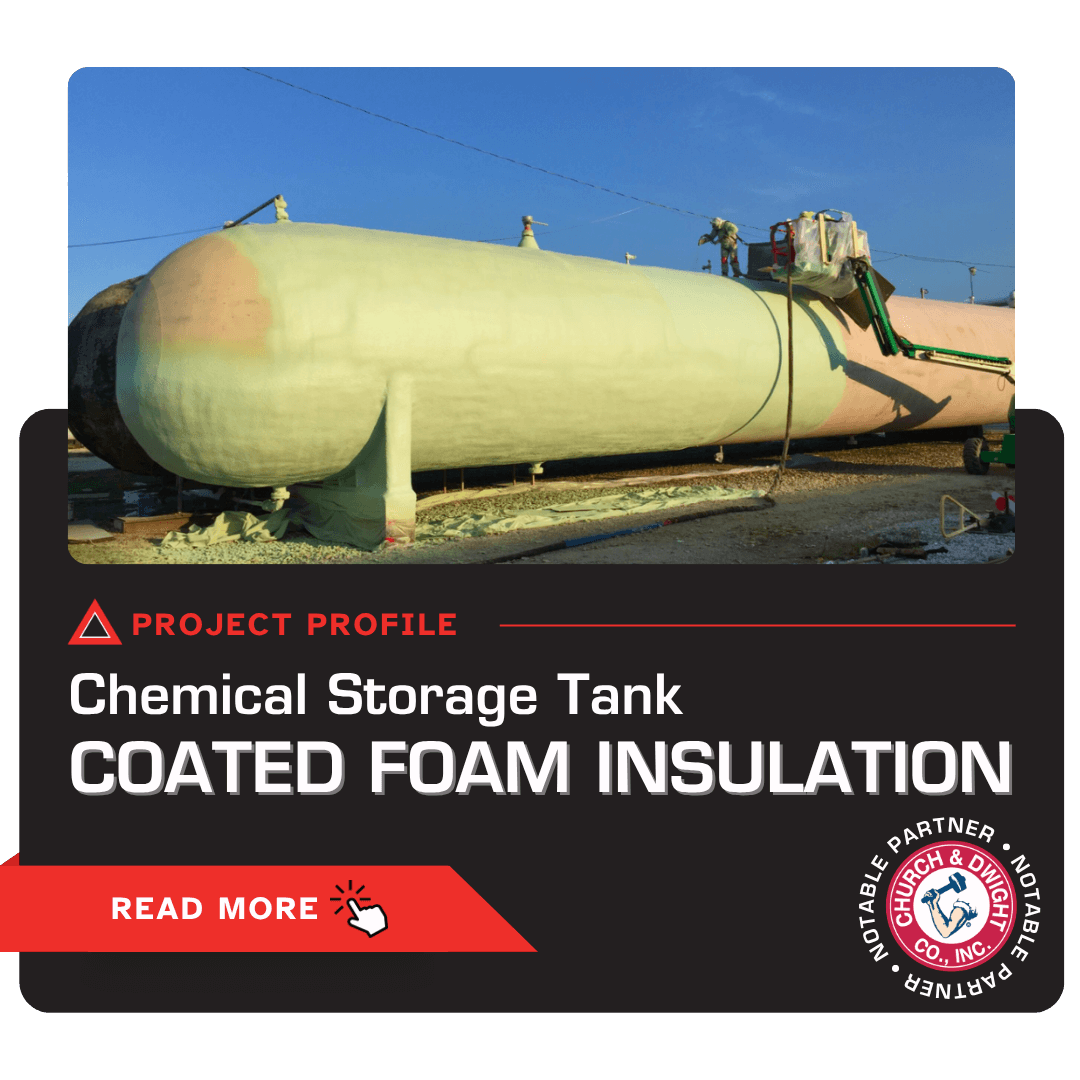 Spray Foam Tank insulation