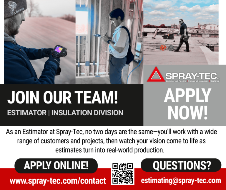 Spray Ec Join Our Team - Spray-Tec Commercial Roofing & Insulation Contractor